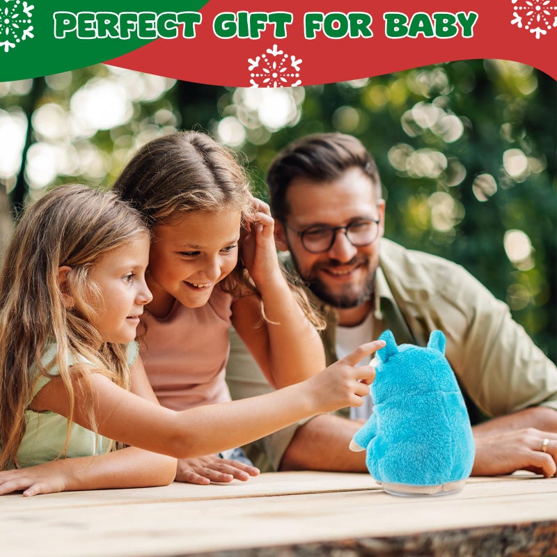 Qrooper Kids Toys Talking Hamster Repeats What You Say Toddler Toys for Kids Repeating Everything with Funny Voice Baby Boy Toys Christmas New Year Gift for 3 4 5 6+ Years Old - Image 4